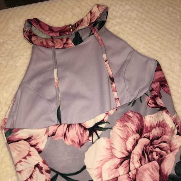 NWOT Floral Spring Dress - Picture 5 of 7